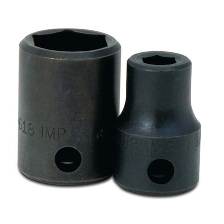 Williams Socket, 1 1/32 Inch OAL, Shallow Impact, 3/8 Inch Size JHW2-612